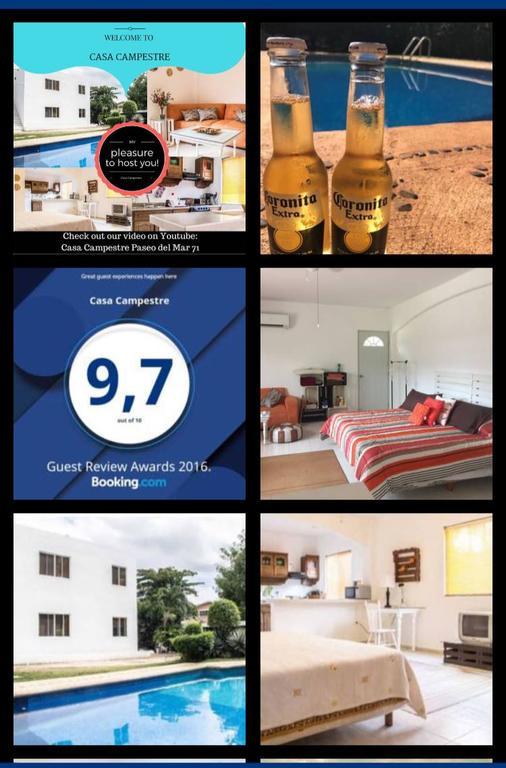 Casa Campestre Apartment แคนคูน ภายนอก รูปภาพ